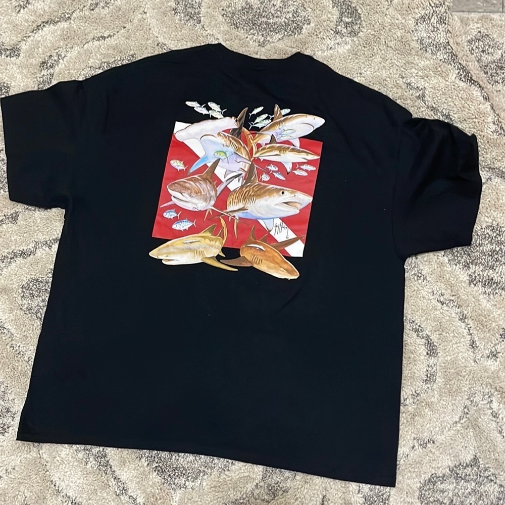 Brand New Guy Harvey graphic pocket Tee